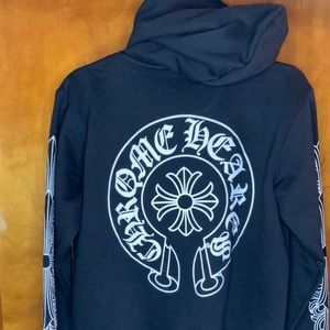 - Chrome hearts zip up hoodie